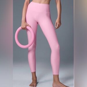 Alo Yoga 7/8 Airlift Leggings Sweet Pink Size Large NWT